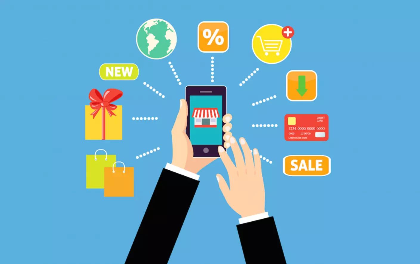 Hệ thống App thương mại điện tử – kênh mua sắm trong tầm tay