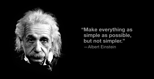 Einstein-simple-quote