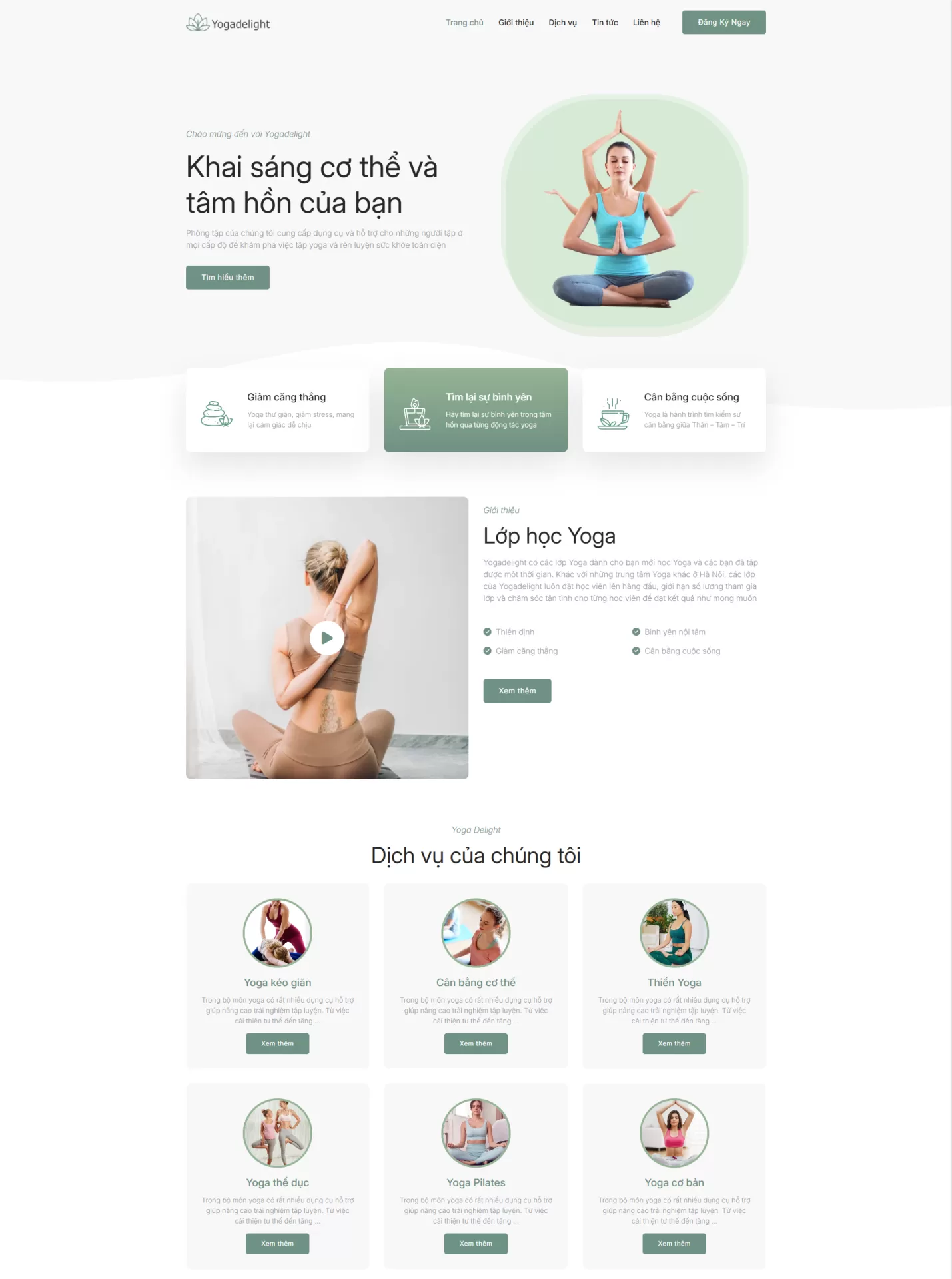 Website Thể thao Mẫu 3